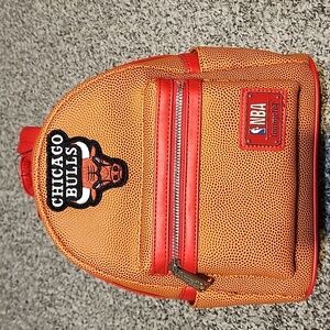 Loungefly Chicago Bulls Mini Backpack. NBA Licensed. NWT.